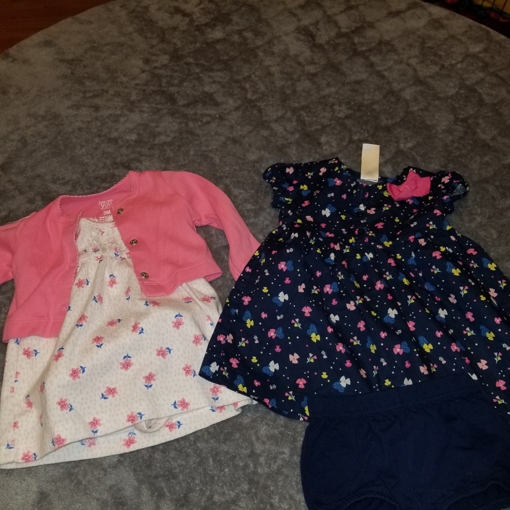 Baby Girl Carter's Dress Bundle